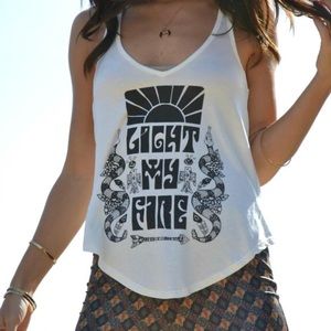 LUX DIVINE Light my Fire Vintage style tank